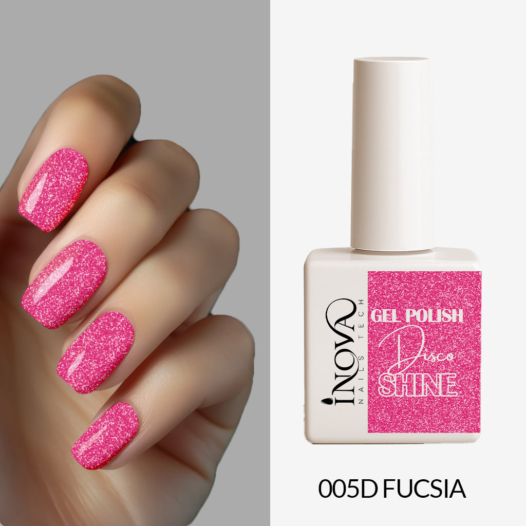 Gel Polish Disco 005D-FUCSIA