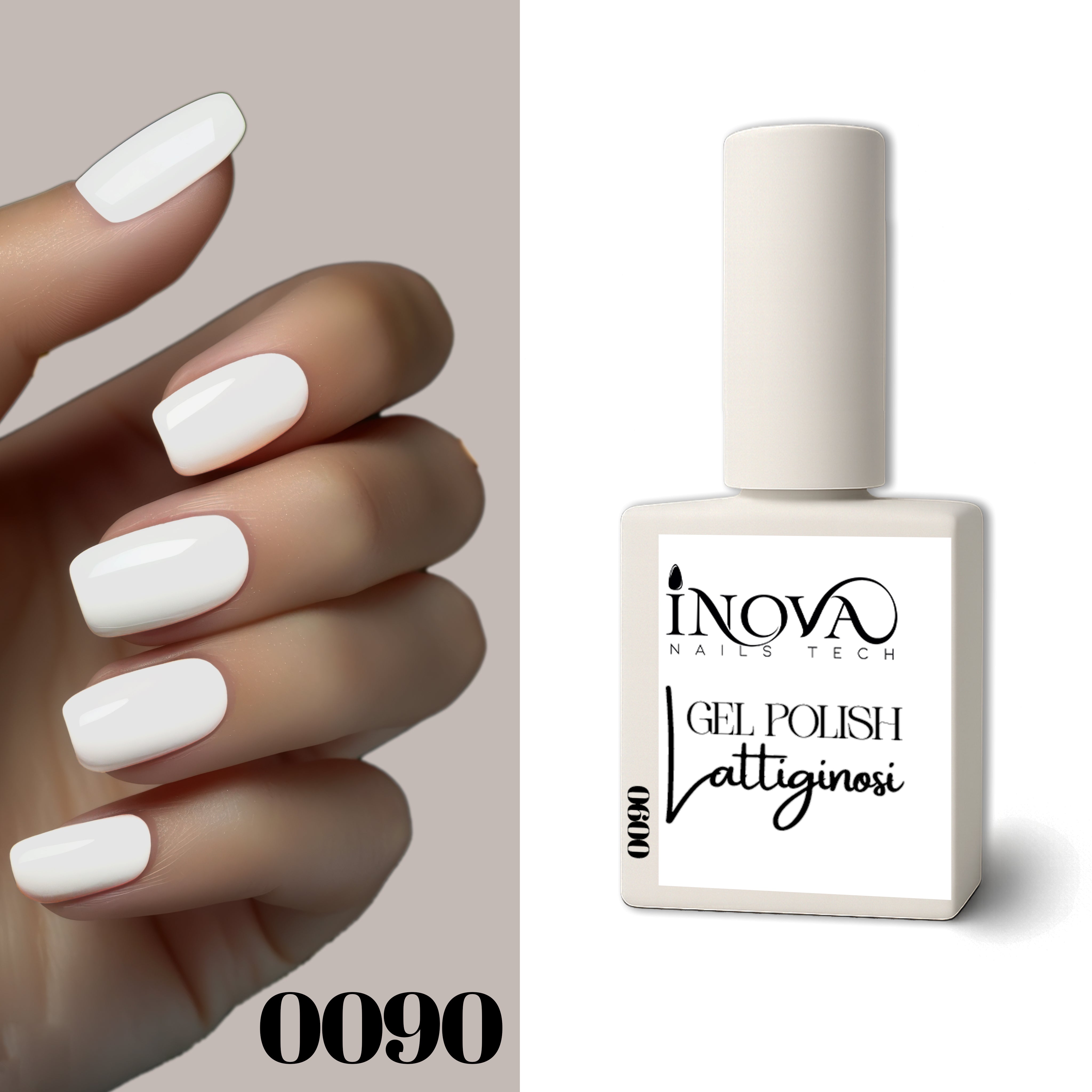 GEL POLISH LATTIGINOSO 0090