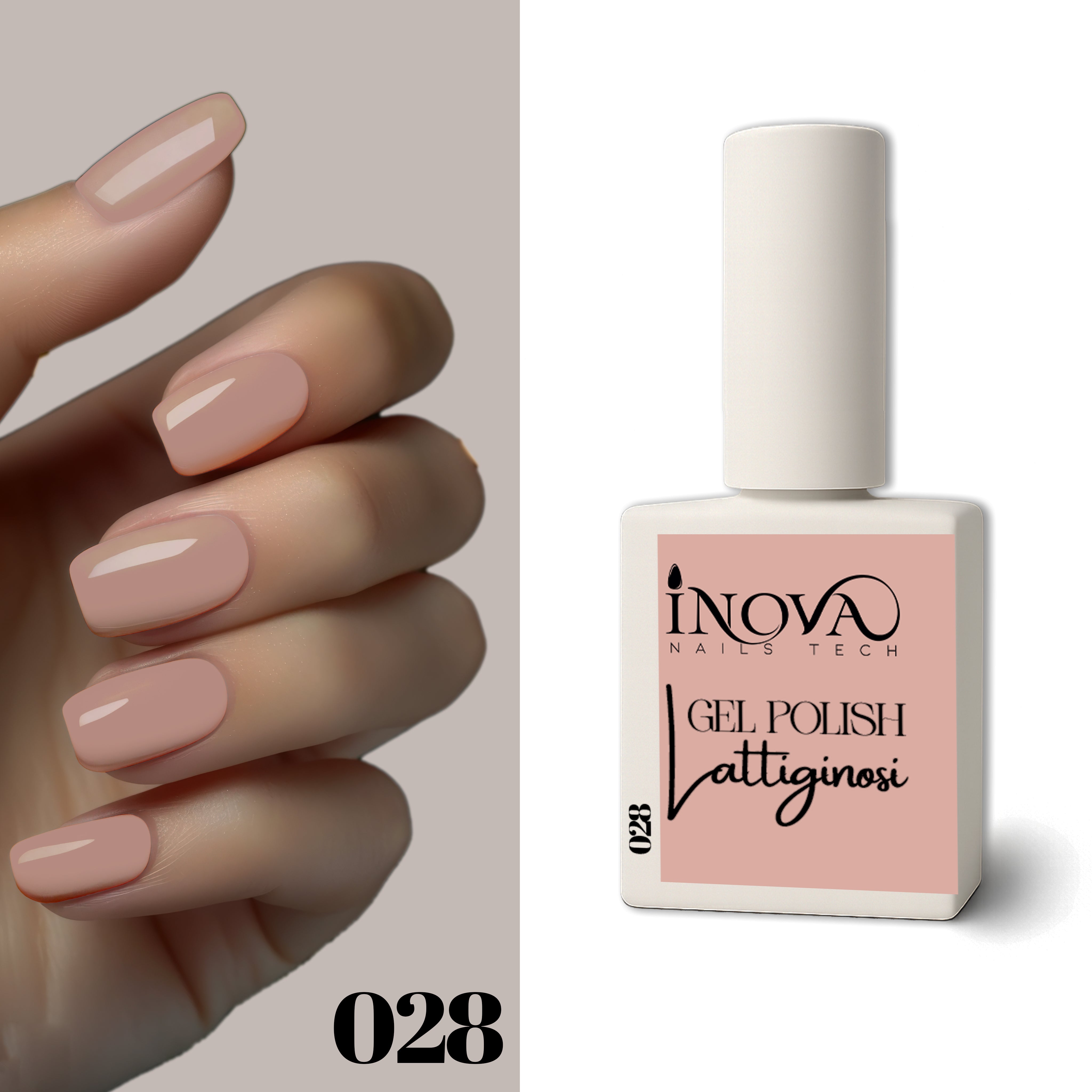 GEL POLISH LATTIGINOSO 028
