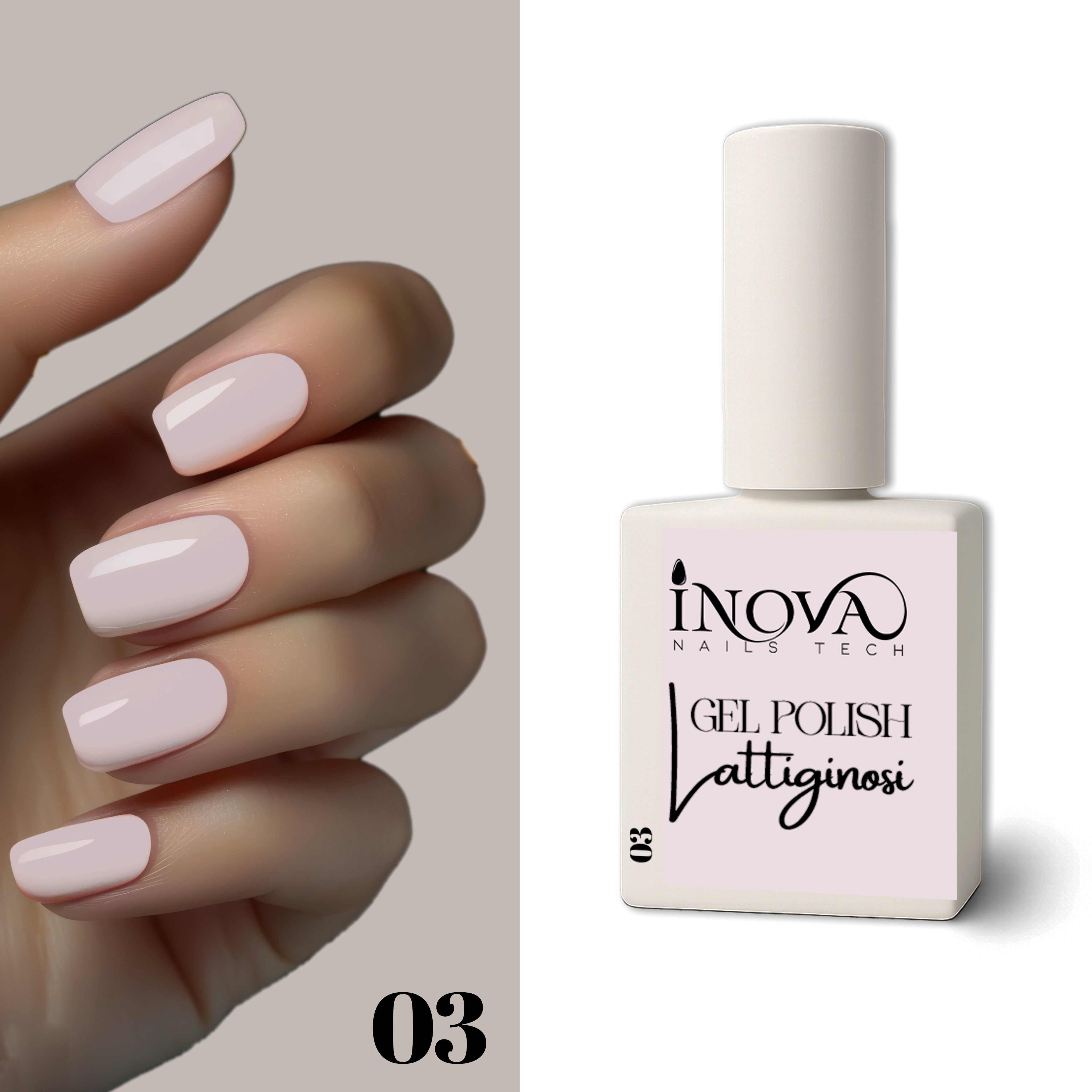 GEL POLISH LATTIGINOSO 03