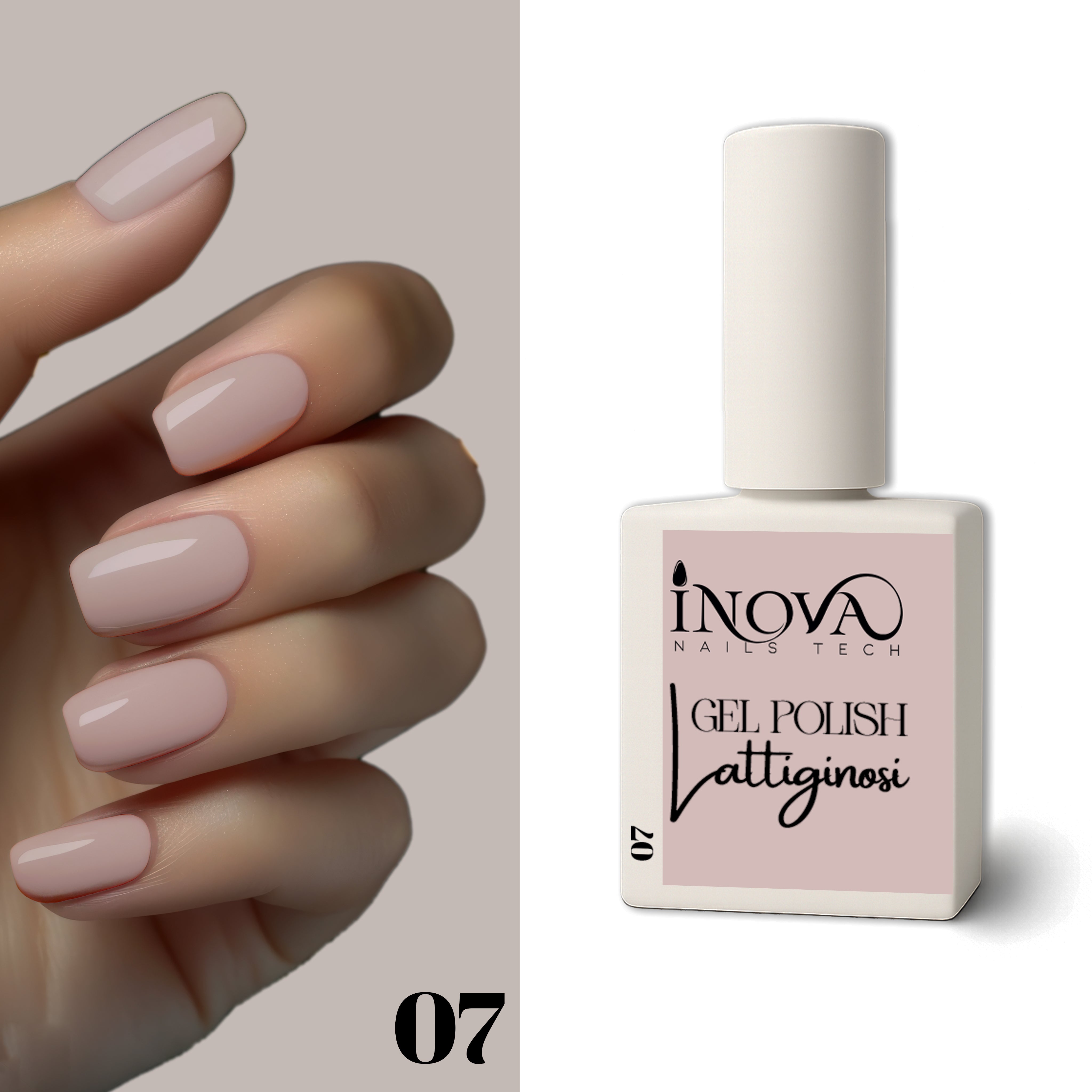 GEL POLISH LATTIGINOSO 07
