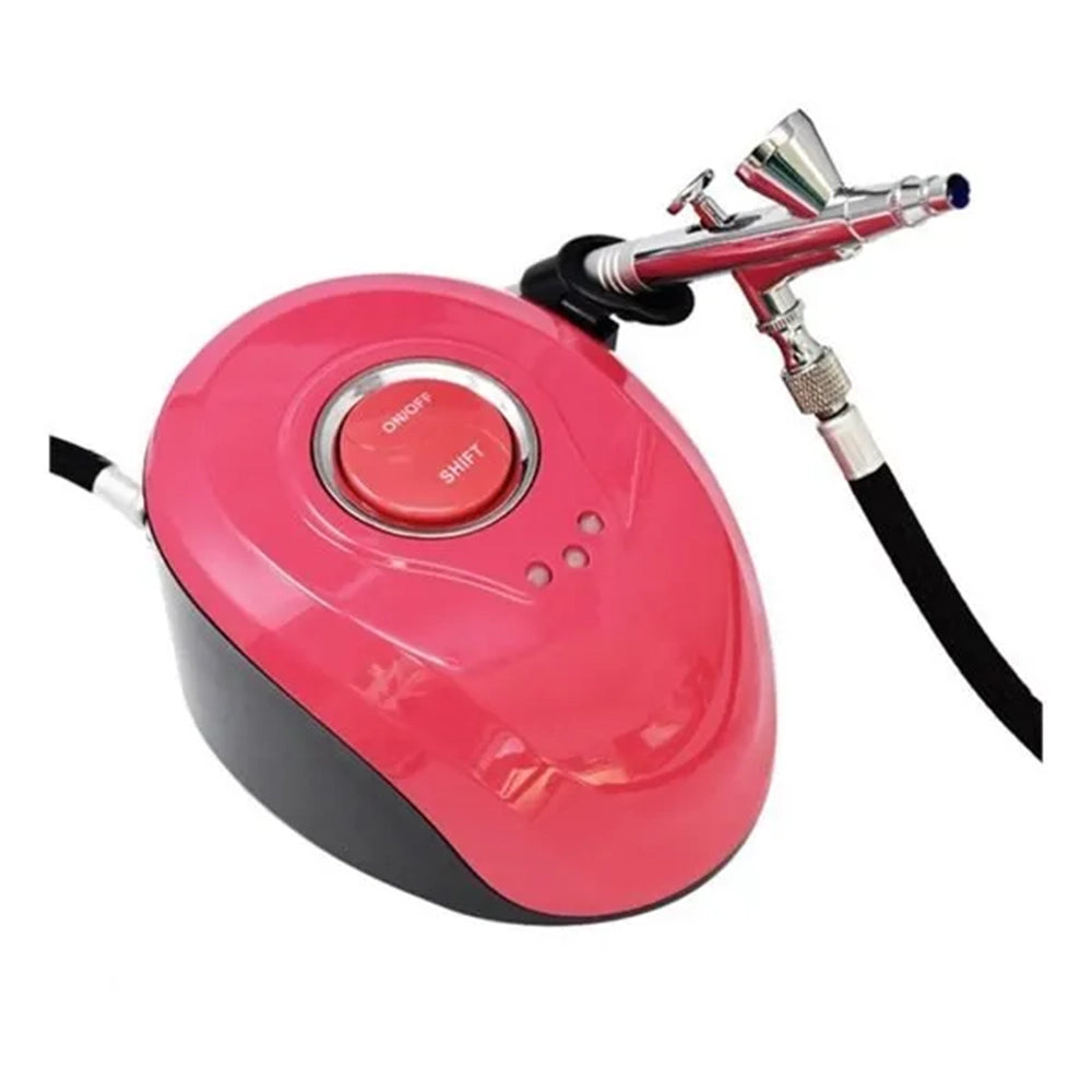 AEROGRAFO PROFESSIONALE COMPATTO FUCSIA
