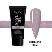 ACRYGEL IN TUBO BRILLIANT LILAC INOVA 30 GR