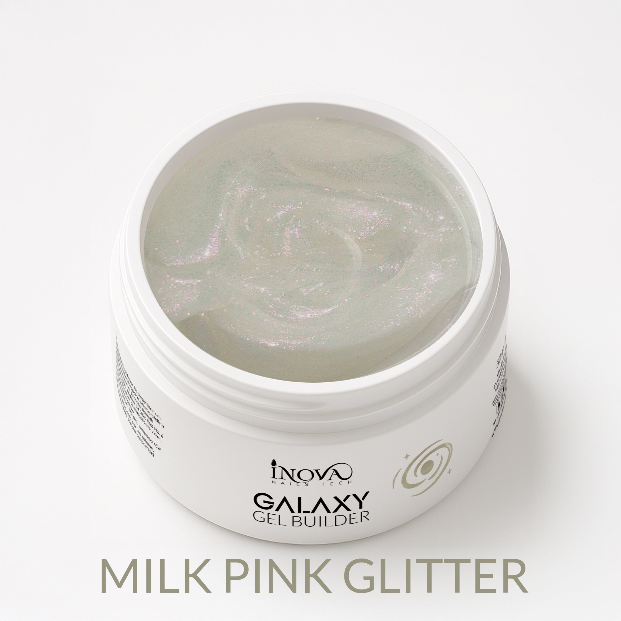 BUILDER GALAXY MILKPINK GLITTER