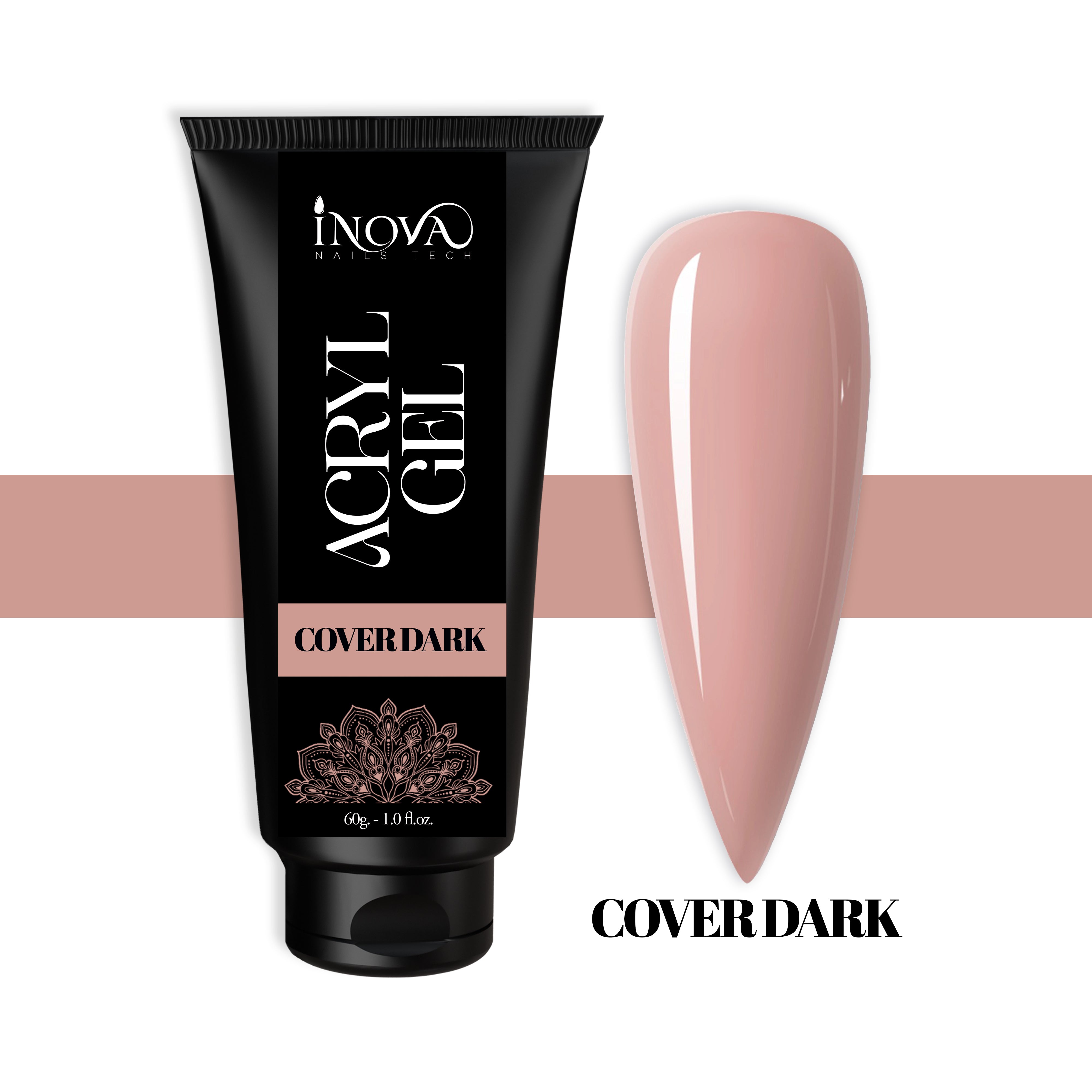 ACRYGEL IN TUBO COVER DARK INOVA 60 GR