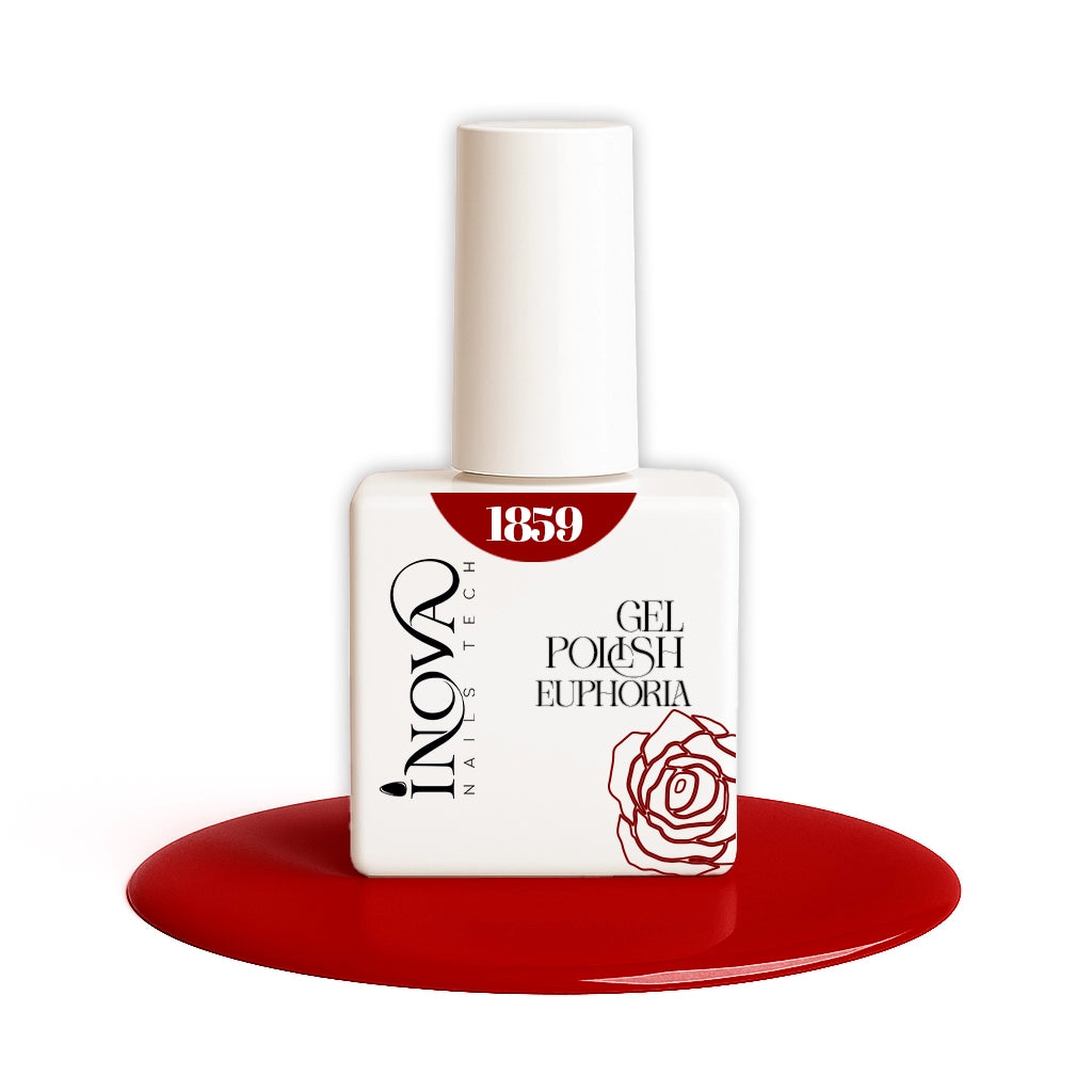 Smalto semipermanente rosso intenso Inova 1859