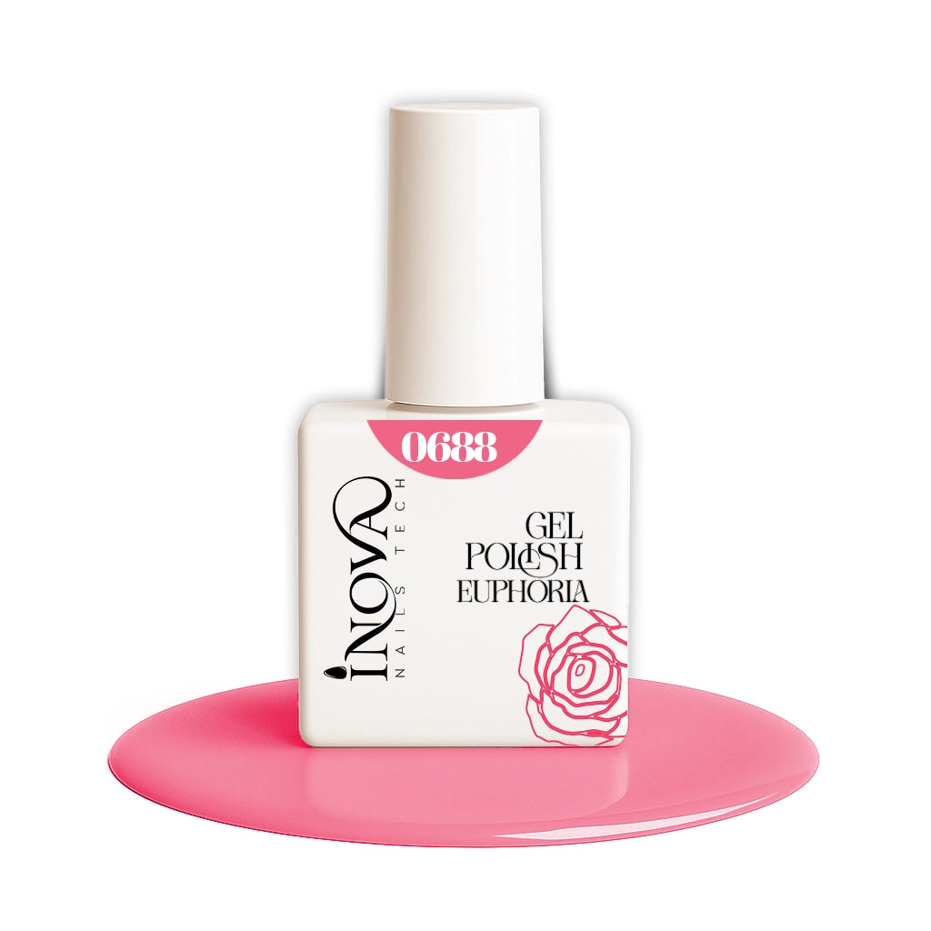 Boccetta Semipermanente Inova 0688 colore rosa baby