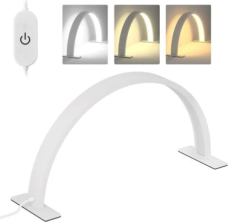 LAMPADA DA TAVOLO MEZZA LUNA 48W BIANCA