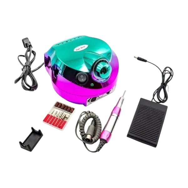 FRESA PROFESSIONALE 35.000 NAIL DRILL TIFFANY E FUCSIA