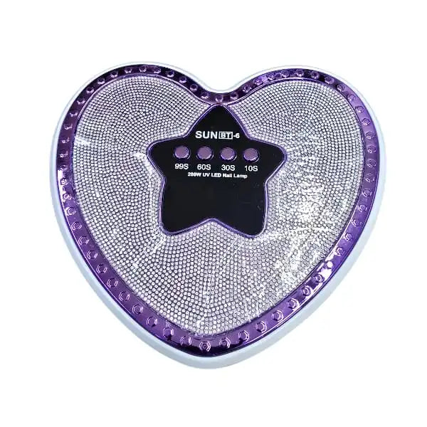 LAMPADA SUN BT-6 SWAROVSKI  CUORE 288 VIOLA