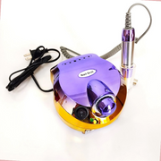 FRESA PROFESSIONALE 35.000 NAIL DRILL VIOLA E GIALLO