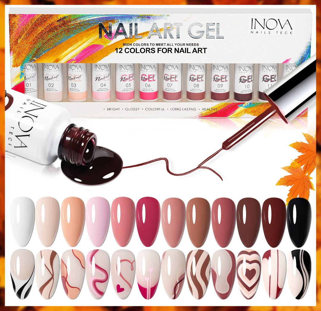KIT LINER GEL 12 PEZZI