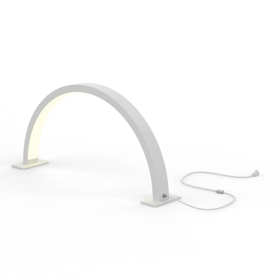 LAMPADA DA TAVOLO MEZZA LUNA 48W BIANCA