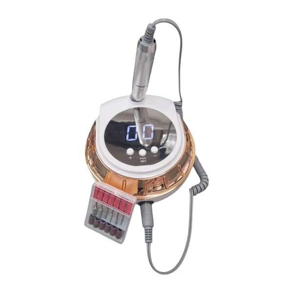 FRESA NAIL DRILL  CRYSTAL 118 GOLD